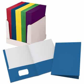 Pocket Folders (100 Pack)