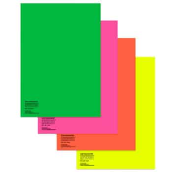 Foam Boards 20" x 30" X5mm assorted neon