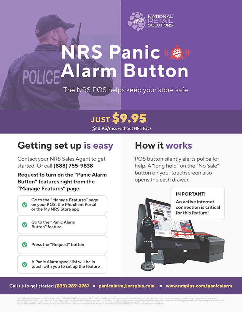 Panic Alarm Call Button