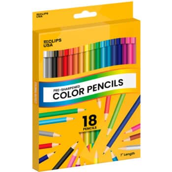 Coloring Pencils, 18 Count