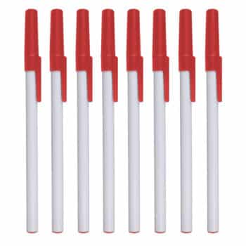 Stick Pen, Red Ink