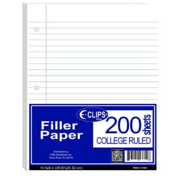 Filler Paper - College Ruled - 200 Count