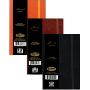 Leatherette Journal, 4x6, 100 sheets, Assorted Colors