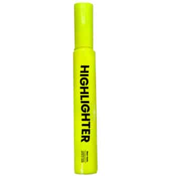 Highlighters, Chisel Tip