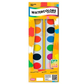 Water Colors, 16 Colors