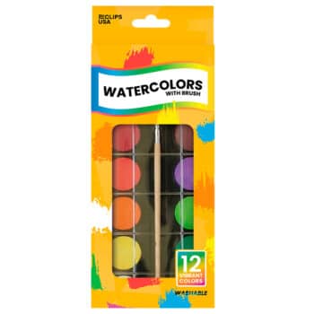 Water Colors, 12 Colors